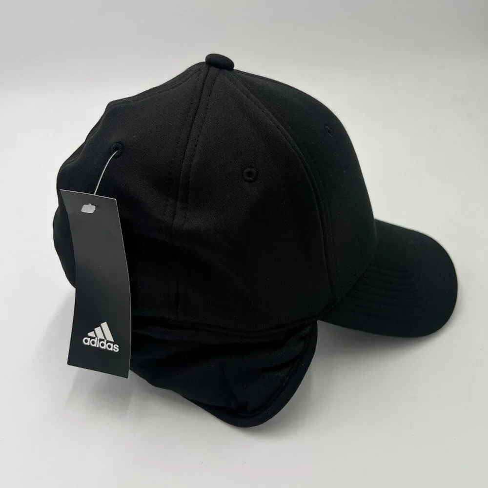 Adidas Unisex Black Toronto Maple Leafs Hockey Cold.Rdy‎ Ear Flap Hat Cap NWT